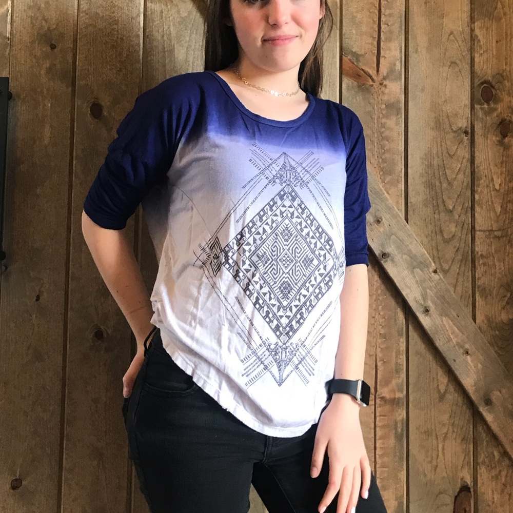 Daytrip ombré shirt